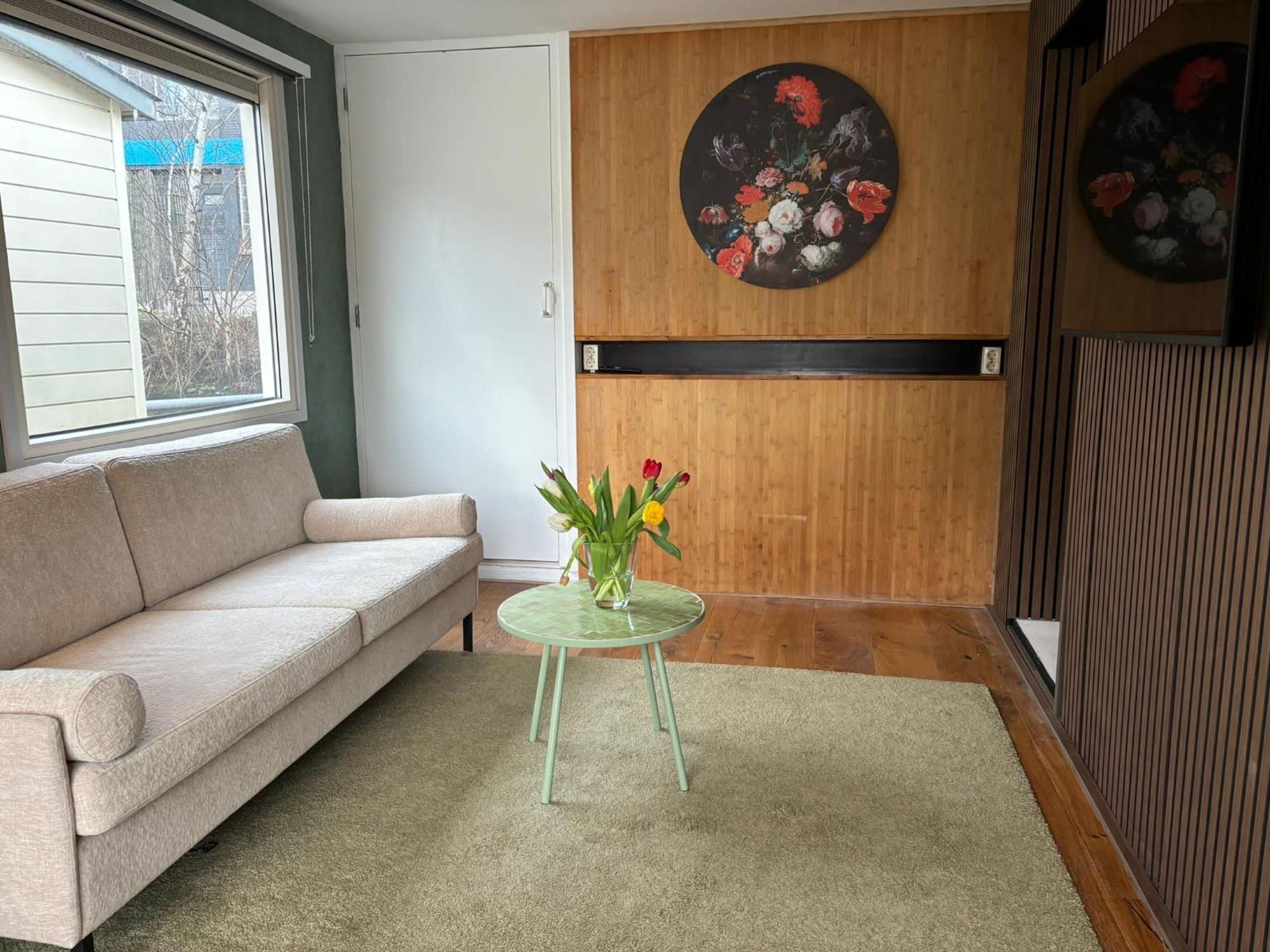 Luxury Studio On Robs Houseboat Special For Couples Amsterdam Dış mekan fotoğraf