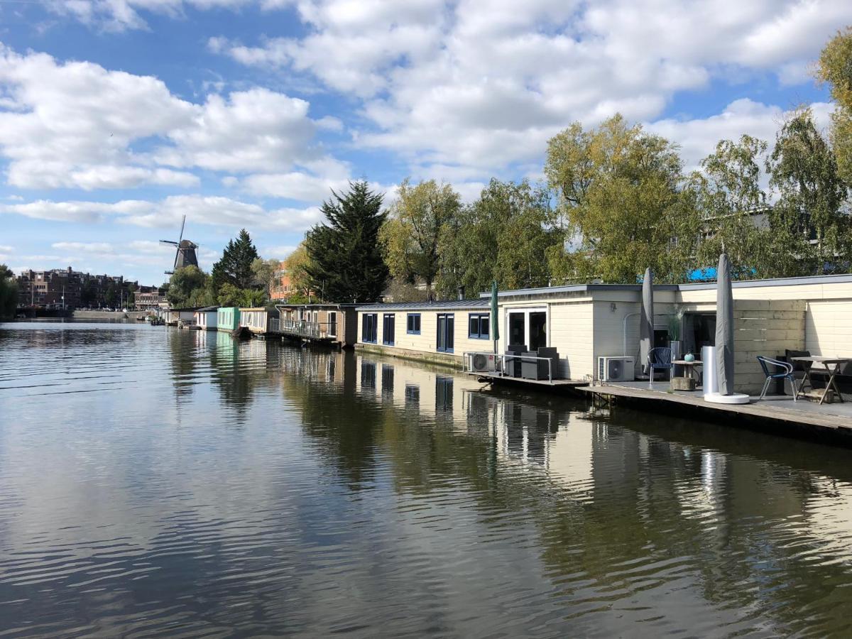 Luxury Studio On Robs Houseboat Special For Couples Amsterdam Dış mekan fotoğraf